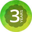 3 Jahre Garantie
