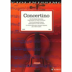 Notas clásico para violin