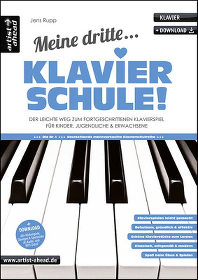 Artist Ahead Musikverlag Meine dritte Klavierschule