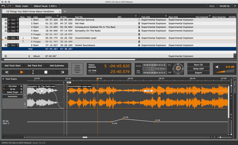 cd burn app