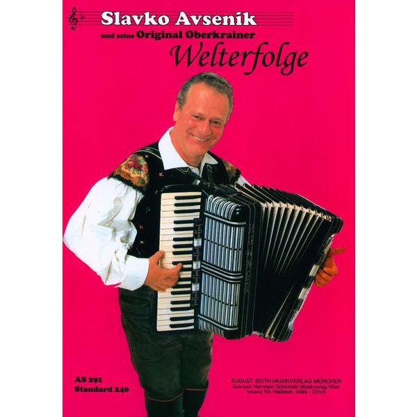August Seith Musikverlag Slavko Avsenik Welterfolge