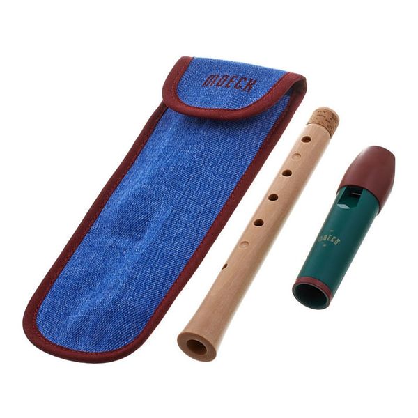 Moeck 1027 Flauto Penta Green/Red