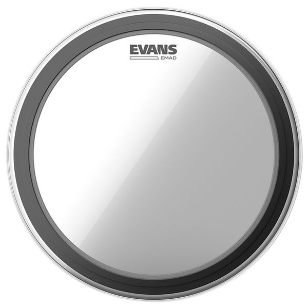 Evans 22" EMAD Clear Bass Drum