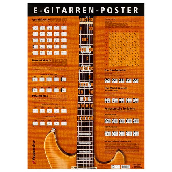 Voggenreiter Poster Electric Guitars