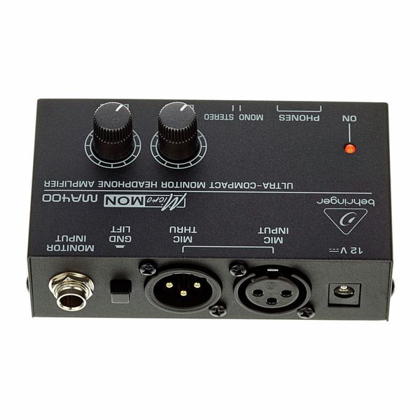 Behringer MicroMON MA400 Monitor Headphone Amplifier Bundle, 40 OFF