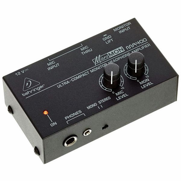Behringer Behringer Micromon MA400 Monitor Headphone Amplifier #000-49102-00010 