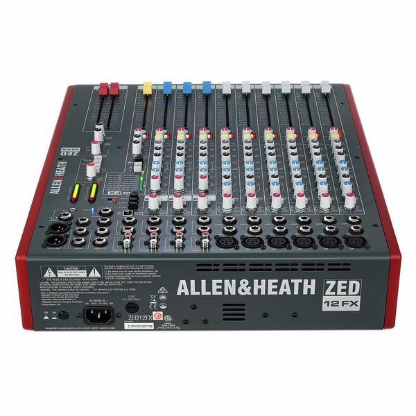 Allen  &  Heath Fast Unbenutzte Allen & Heath ZED-12FX 12-channel Mixer Mit USB Von Japan F/S 