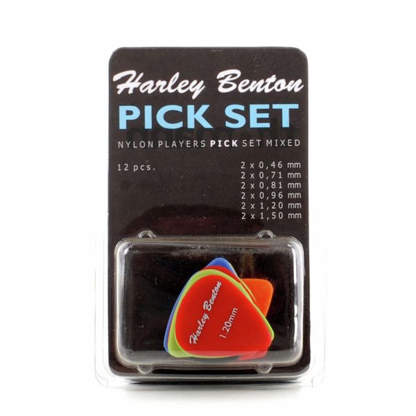 Harley Benton Nylon Player Pick Set Mixed