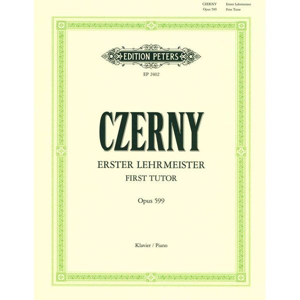 Edition Peters Czerny Erster Lehrmeister