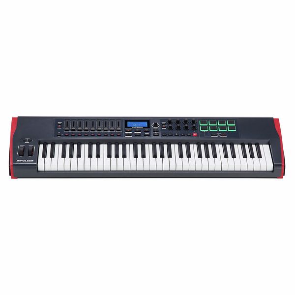 novation impulse 61 dimensions