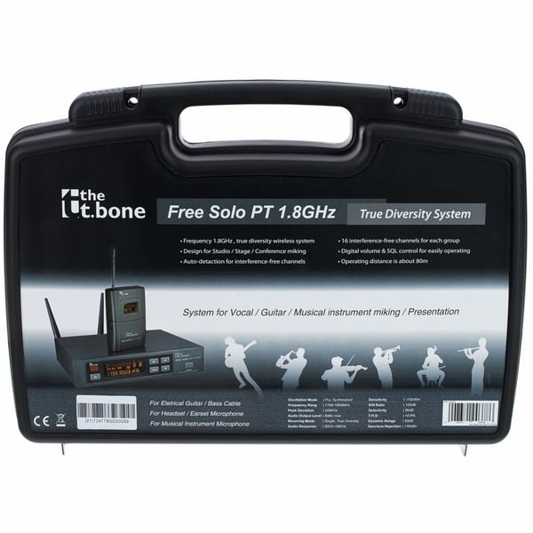 the t.bone free solo PT 1.8 GHz