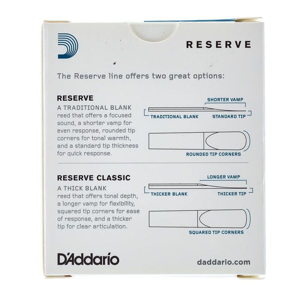 DAddario Woodwinds Reserve Clarinet 3.0