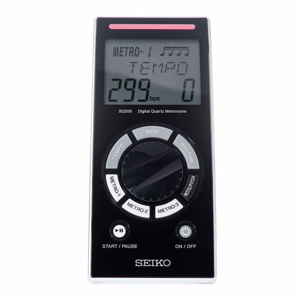 Seiko SQ-200 Metronome Black