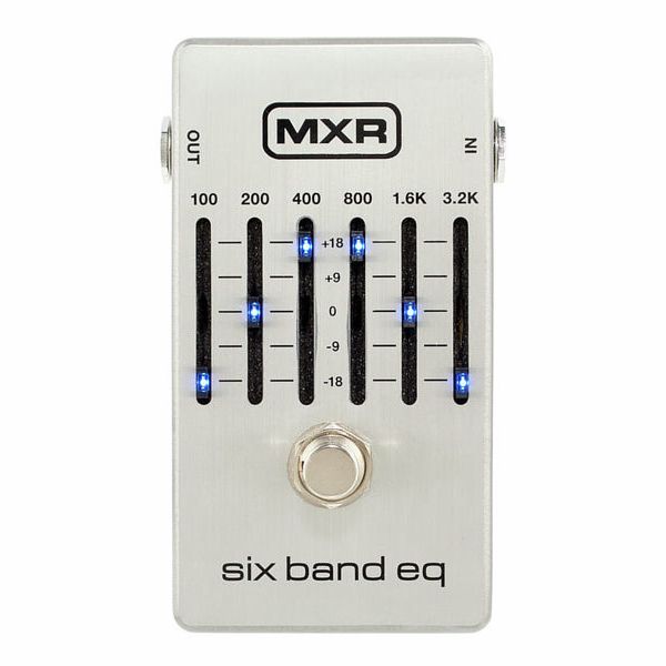 MXR 6 Band Equalizer Silver