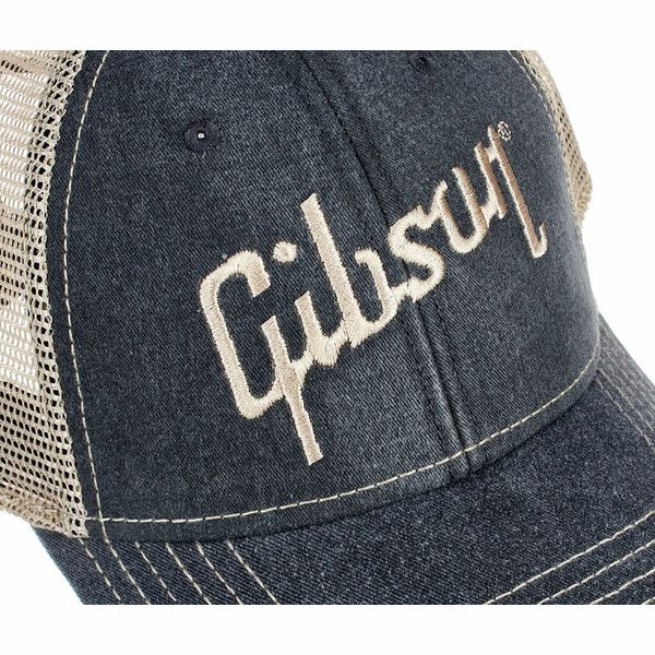 gibson faded denim hat