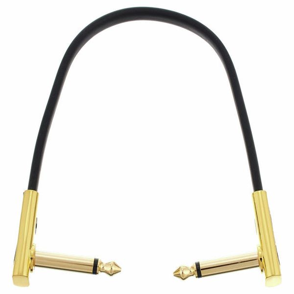 Rockboard Flat Patch Cable Gold 20 cm