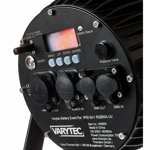 Varytec Battery Event Par IP65