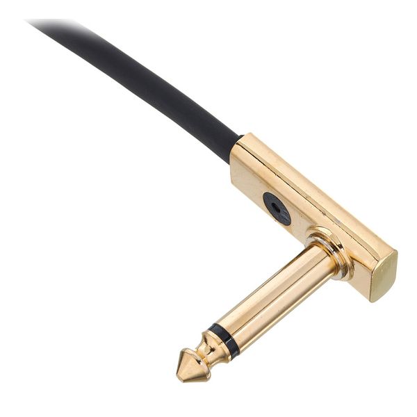 Harley Benton Pro-100 Gold Flat Patch Cable