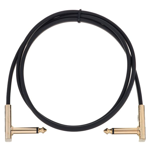 Harley Benton Pro-100 Gold Flat Patch Cable