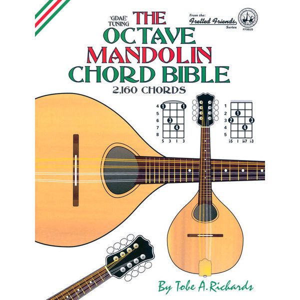 Cabot Books Publishing Octave Mandolin Chord Bible Thomann France
