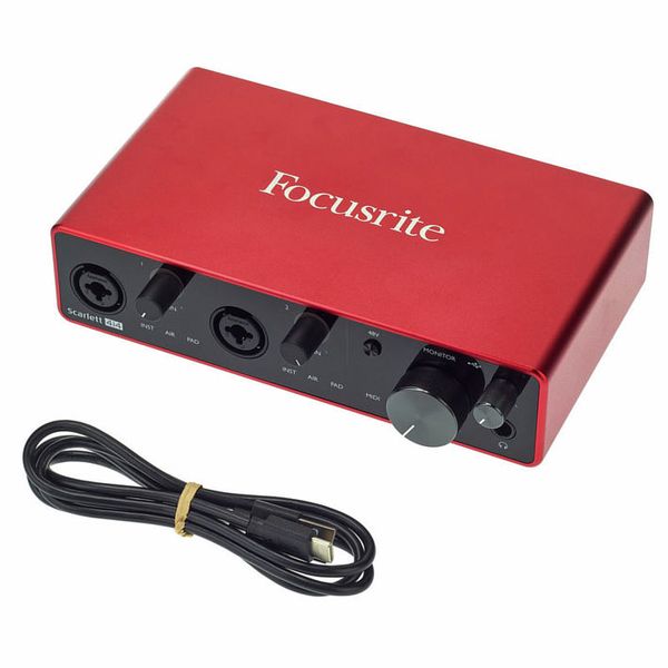 Focusrite フォーカスライト Scarlett 4i4 G3 USB 2.0 Type C