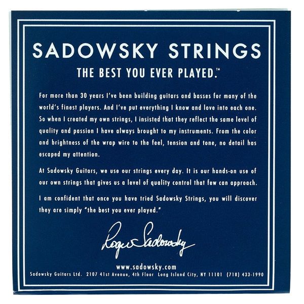 Sadowsky Blue Label NPS 013-056