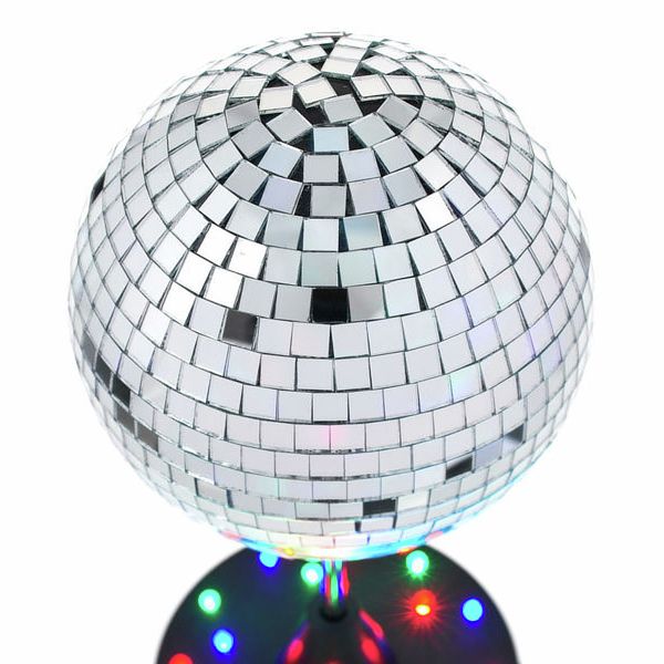 Eurolite LED Mirror Ball 13cm with Base Thomann UK