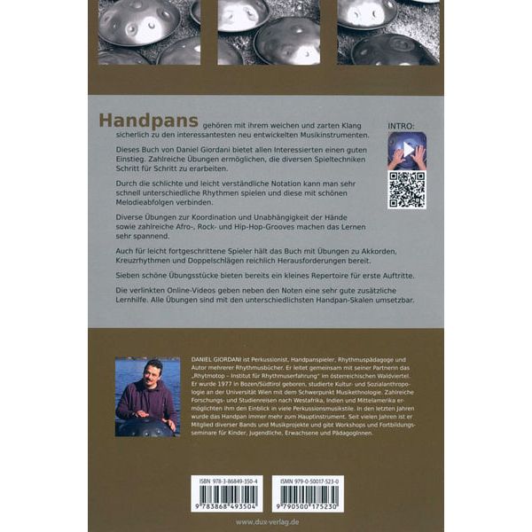 Edition Dux Das Handpanbuch 1