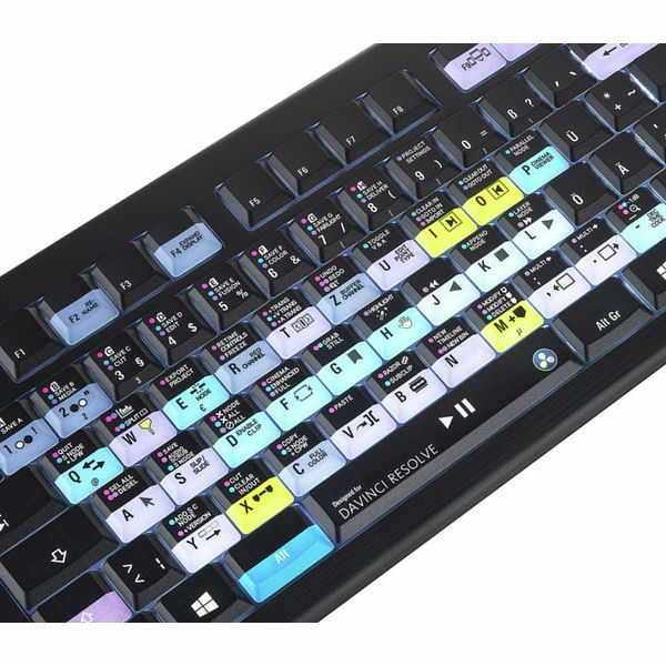 logickeyboard davinci resolve