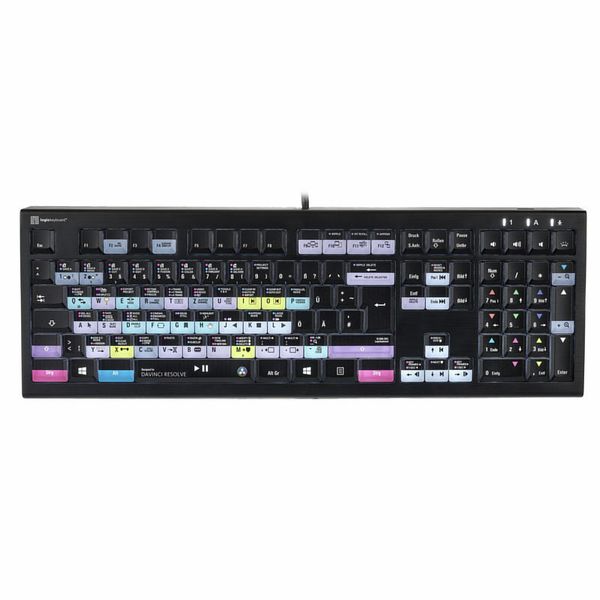 logickeyboard blackmagic design davinci resolve 16 astra backlit windows keyboard