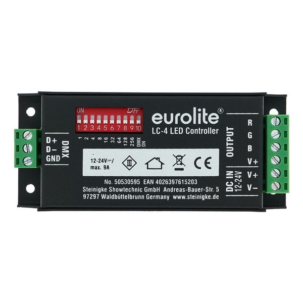 Eurolite LC-4 LED Strip RGB DMX Control