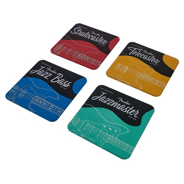Paladone Fender Metal Coasters Thomann Nederland