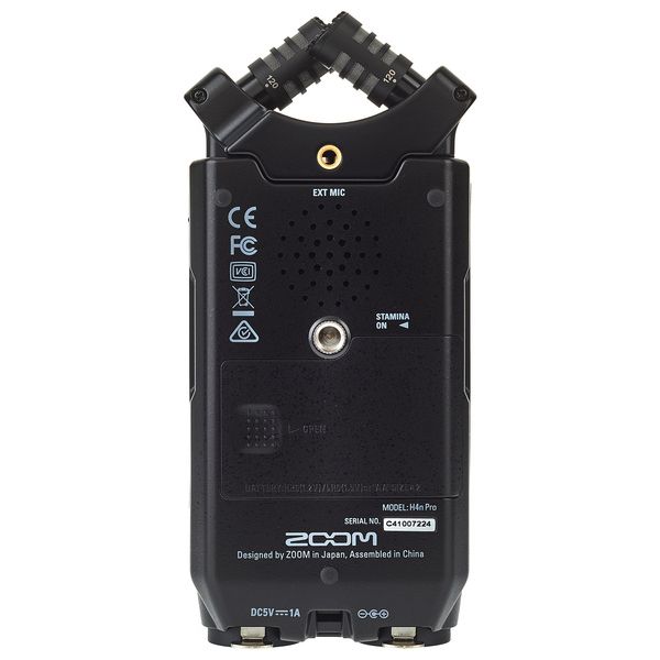 Zoom H4n Pro Black SD Card Bundle Thomann Luxembourg