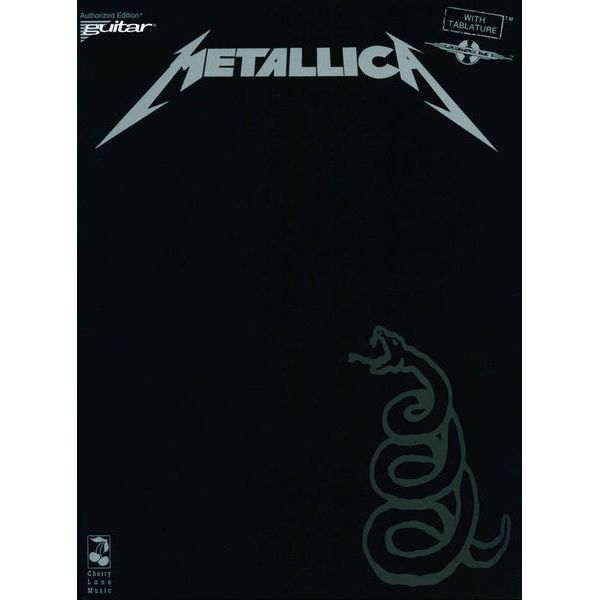Cherry Lane Music Company Metallica Black Album Guitar