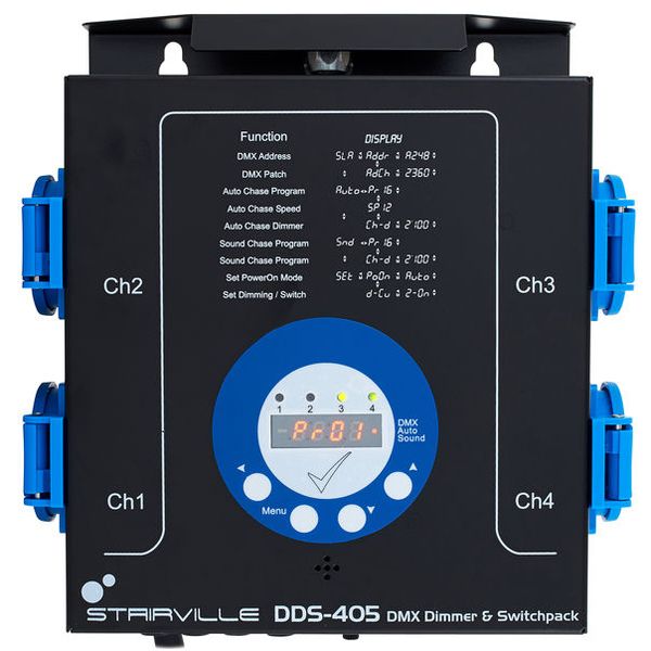 Stairville DDS-405 DMX Dimmer & Switcher