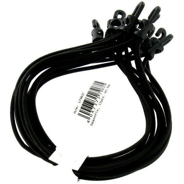 Stairville Spannfix Ø 4mm Black 12 pcs.