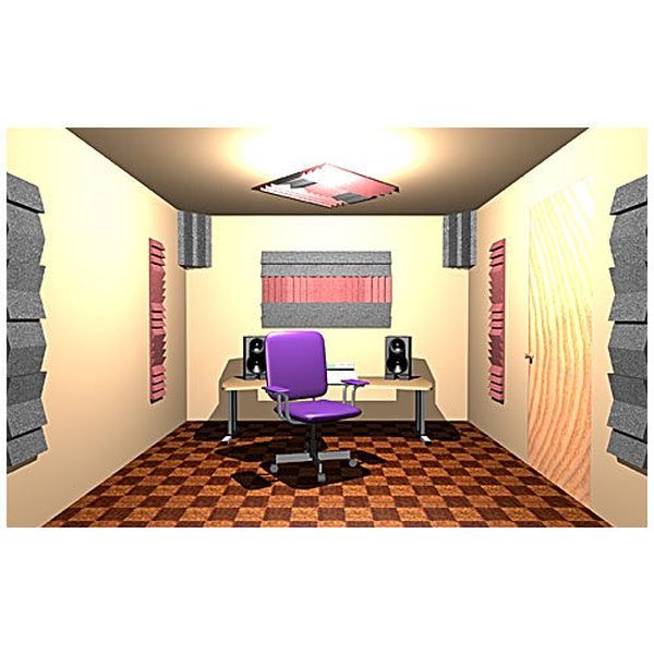 Auralex Acoustics Roominators Alpha-DST Burgundy