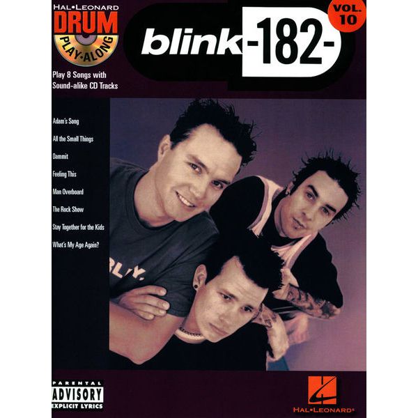 Hal Leonard Drum Play-Along Blink-182