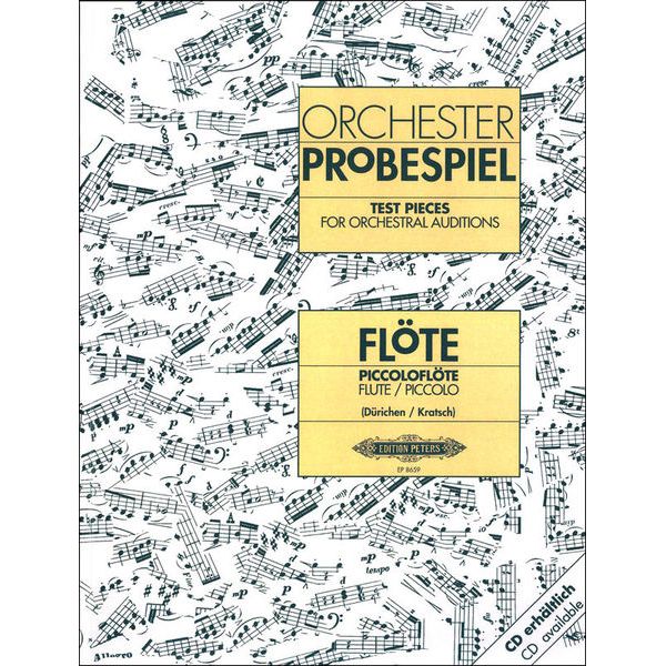 Edition Peters Orchester Probespiel Flöte