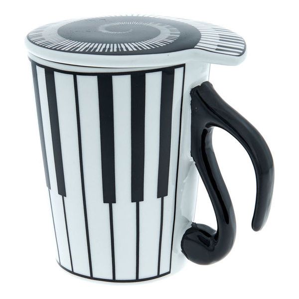 Musicwear Cup with Lid Keyboard