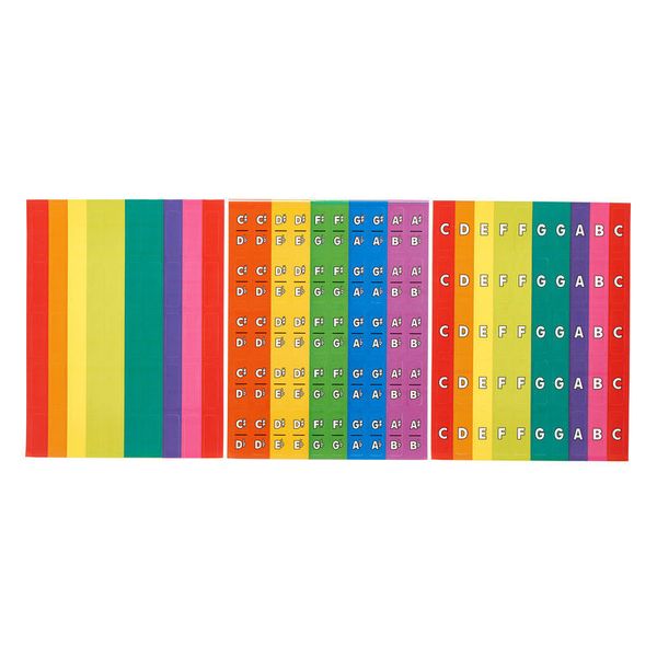Boomwhackers Chroma-Notes Stick-Ons