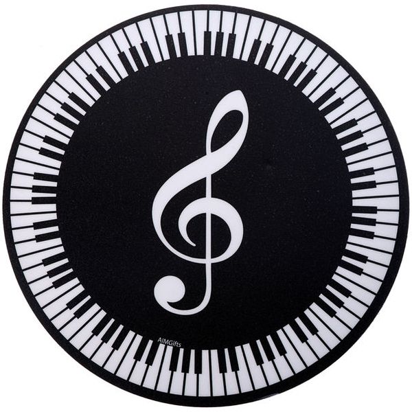 AIM Gifts Mouse Pad Treble Clef/Keyboard