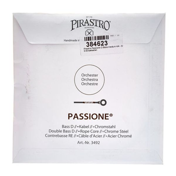 Pirastro Passione D Bass medium