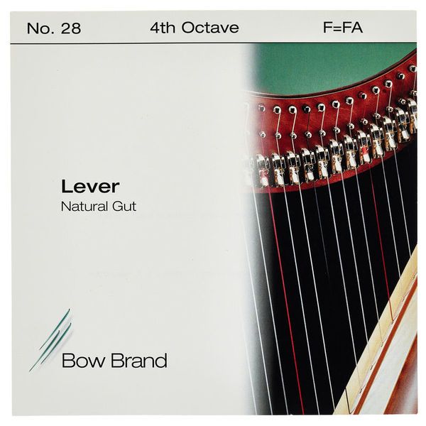 Bow Brand NG 4th F Gut Harp String No.28