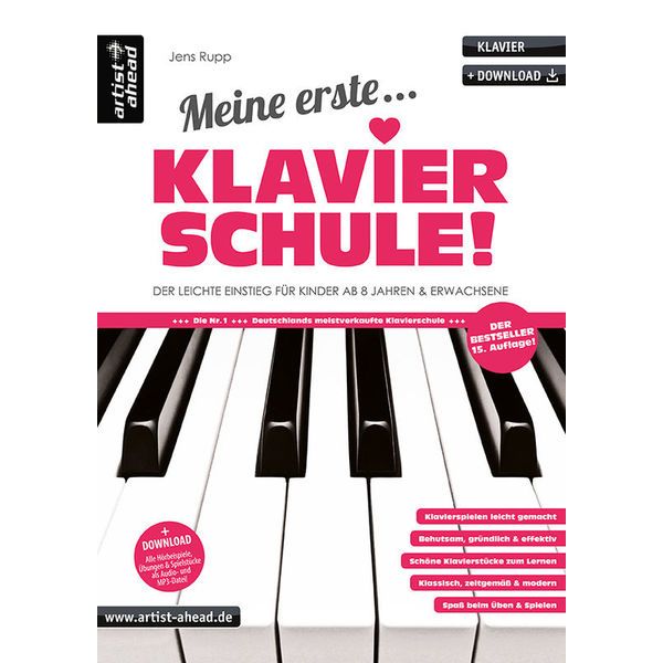 Artist Ahead Musikverlag Meine erste Klavierschule!
