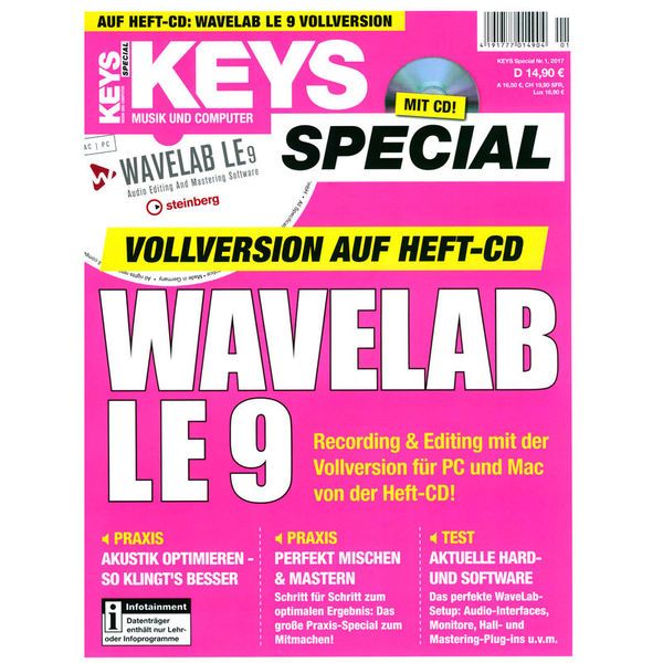 wavelab le vs cubase le
