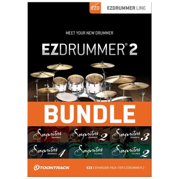 Toontrack EZ Drummer 2 Songwriter Ed.