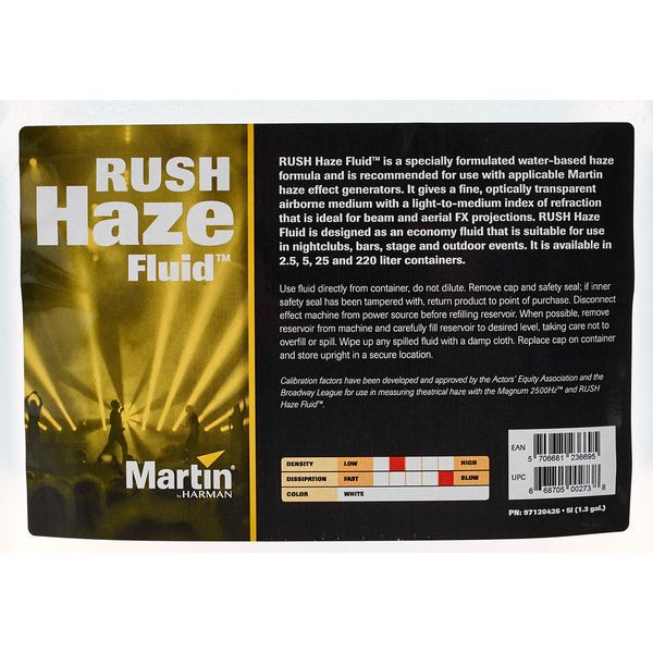 Martin Rush & Thrill Haze Fluid 5l