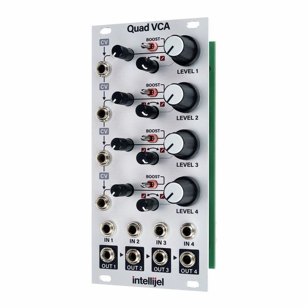 Intellijel Quad Vca モジュラーシンセ 器材 | thephysicaleducator.com