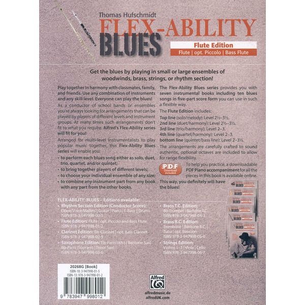 Alfred Music Publishing Flex-Ability Blues Flute